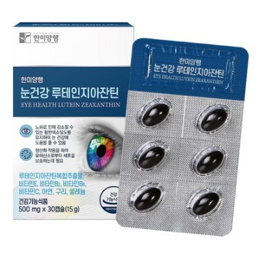 한미양행 눈건강 루테인지아잔틴 15g, 30정, 1개